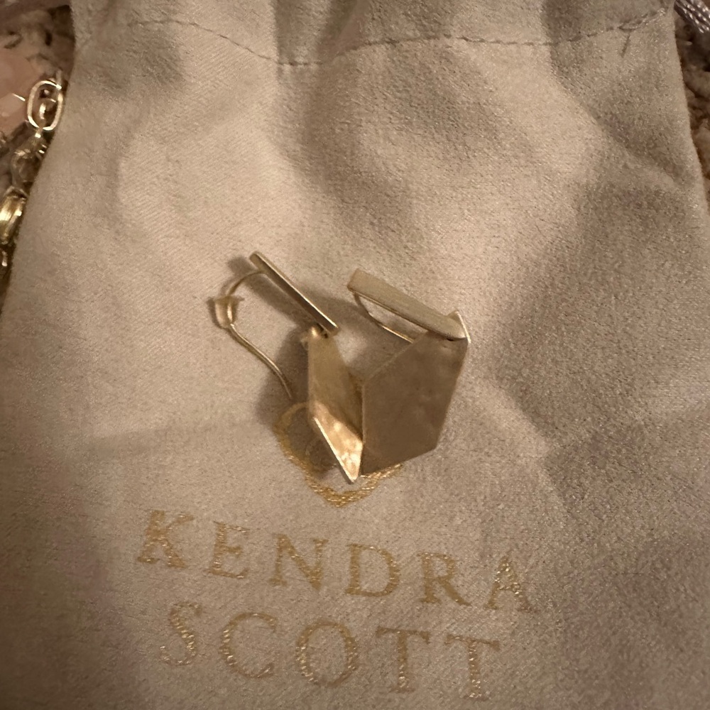 Kendra Scott Gold Geometric Earrings